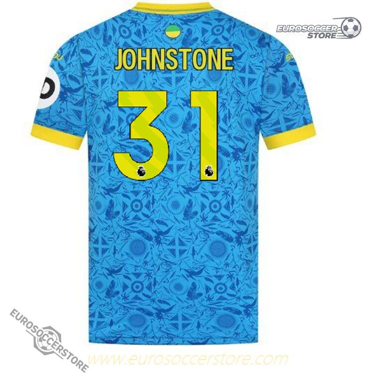 Johnstone's No. 31 Third Jersey for Wolverhampton Wanderers in the 25-26 Season