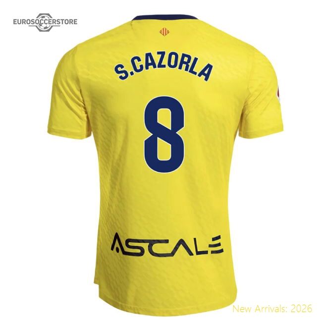 2025-2026 Villarreal Home Kit (scazorla 8) - Cost-effective