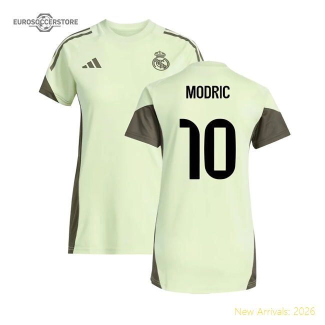 Top-tier Training Real Madrid Modric Jersey 2025-2026 Moisture-wicking