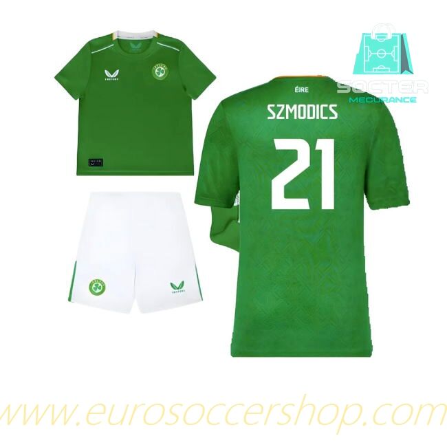 2024-25 Collection Ireland Home Jersey (Szmodics 21)