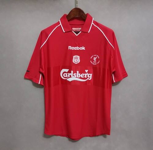 2000-2002 Liverpool Local - Stylish Design - World Cup - Authentic