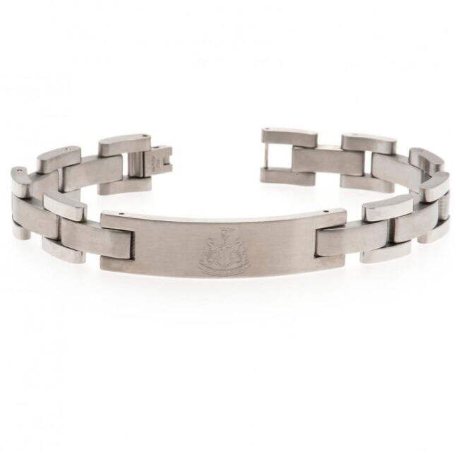 Newcastle Authentic Newcastle United FC Engraved Bracelet