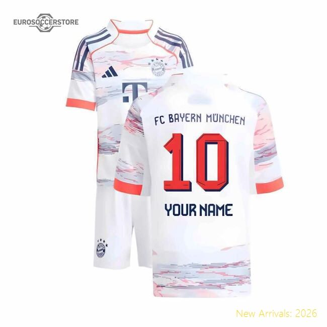 Superior 2025-2026 Bayern Munich Away Mini Kit (your Name)