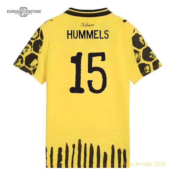 2025-2026 Kidsuper X Borussia Dortmund Cwc Shirt - Kids (hummels 15)