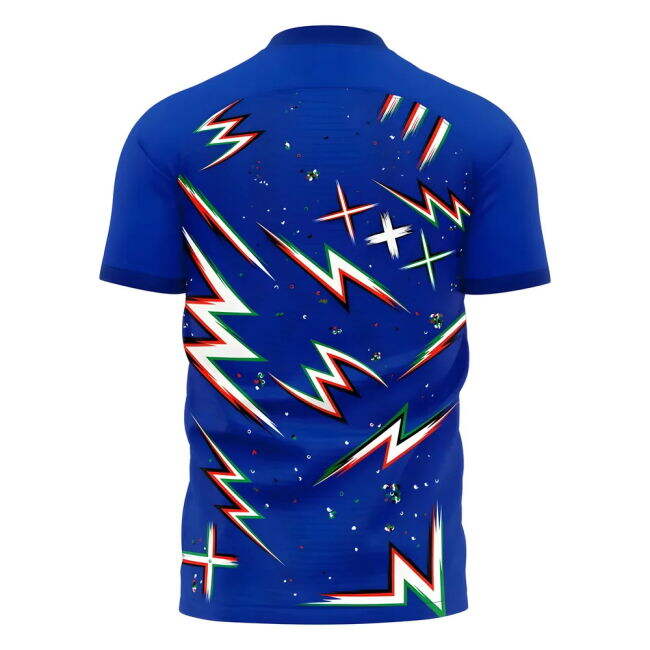 Italy International Soccer Team Supporter Shirt - Adults Version