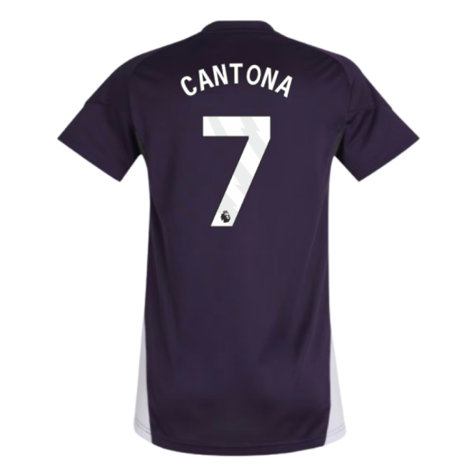 Football Man Utd Training Jersey Aurora Plum Womens Cantona #7 Eli...