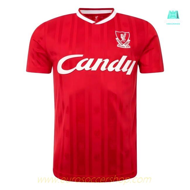 Liverpool FC 1988-89 Candy Home Shirt