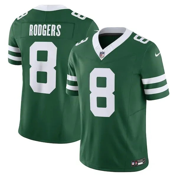 None Limited NFL Jersey - Green | Authentic Football Apparel