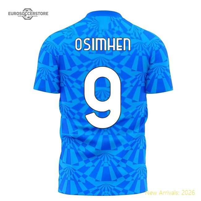 Premium Napoli 1990S Home Concept Football Kit (Libero) (Osimhen 9)