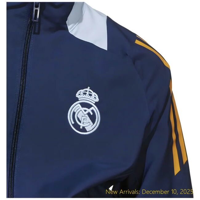 Performance 2024-2025 RM Real Madrid Presentation Jacket (Navy) - Kids