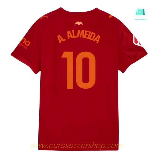 2025-2026 Valencia Away Shirt (A. Almeida 10)