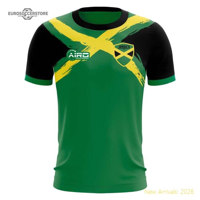 2025-2026 Reggae Boyz Flag Concept Football Shirt (your Name)