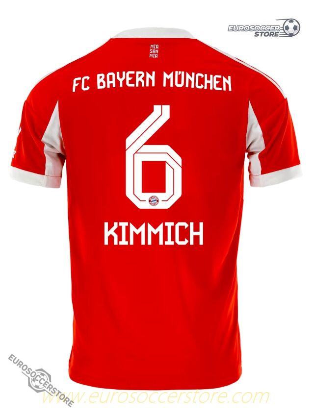 Bayern Munich Home Jersey 25-26 Kimmich 6