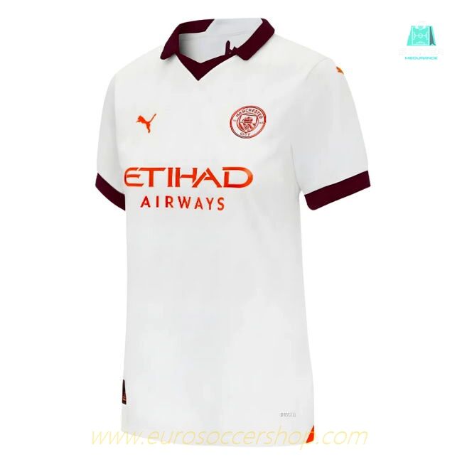 2023-2024 Man City Away Shirt (Ladies)