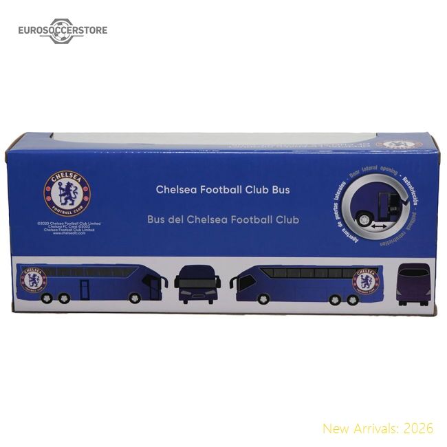 Premium Chelsea Fc Diecast Team Bus - Premium Quality Football