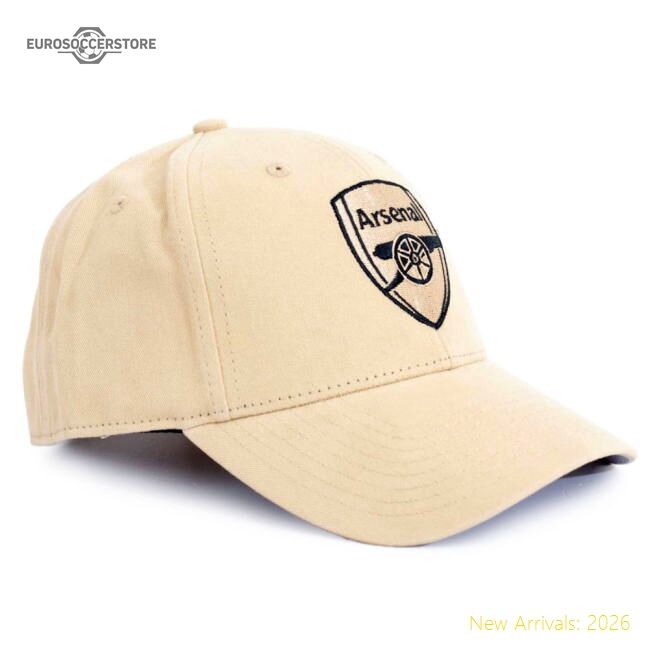 Authentic Arsenal Fc Gold Core Cap - Premium Quality Football Apparel