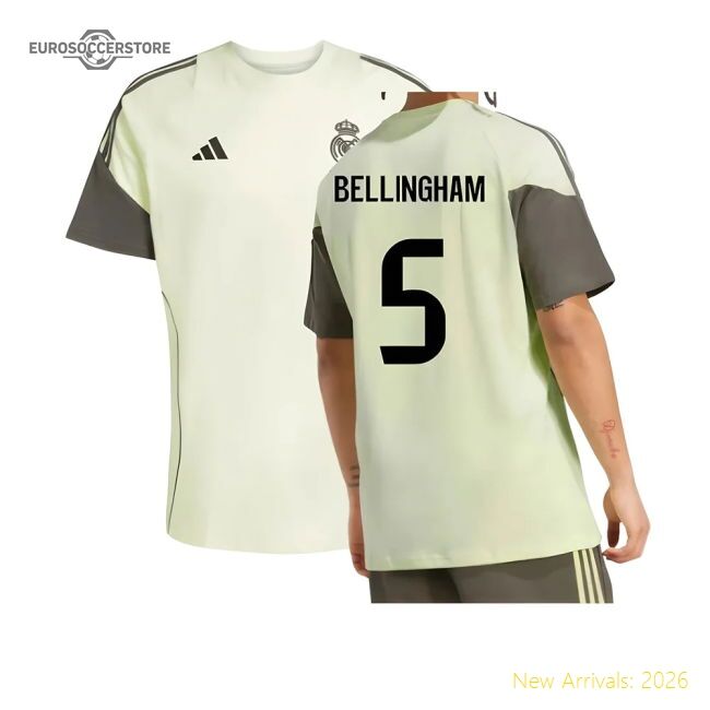 Match-ready Real Madrid Training Bellingham Jersey 2025-2026