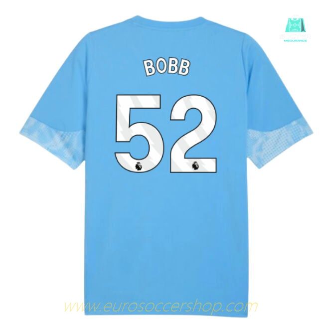 2025-2026 Man City Training Jersey (Light Blue) (Bobb 52)