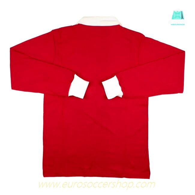 Manchester Reds 1970s Long Sleeve Retro Shirt