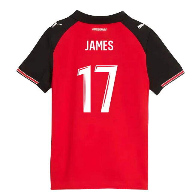 Home Shirt for Stade Rennais 2025-2026 (Youth