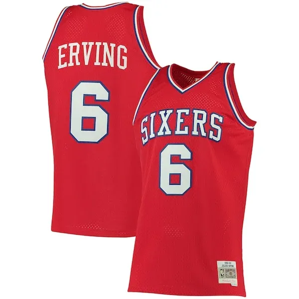 Julius Erving PHI Swingman Jersey - superior NBA - Red casual