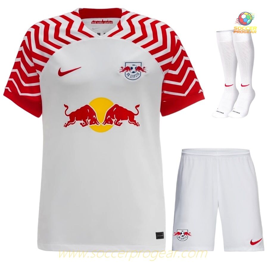 Soccer Jersey Soccer Jersey Set Children RB Leipzig 2023 2024 Home