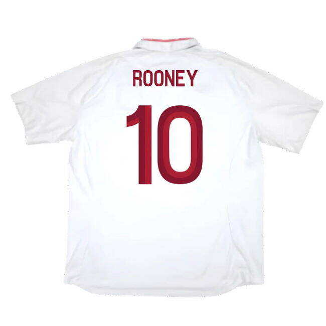 Light And Easy To Use England 2012-13 Home (Very Good) (Rooney 10) Playful