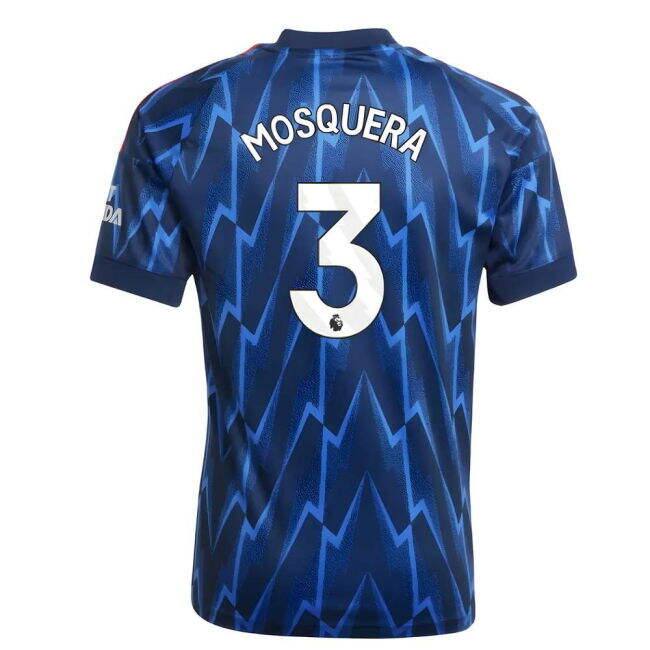 Arsenal Arsenal Away Shirt Kids Mosquera #3 Elite Performance Ferv...