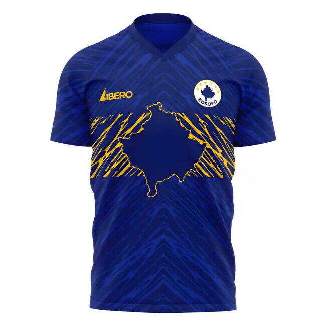 Affordable Kosovo 2025-2026 Home Concept Football Kit (Libero) Mature