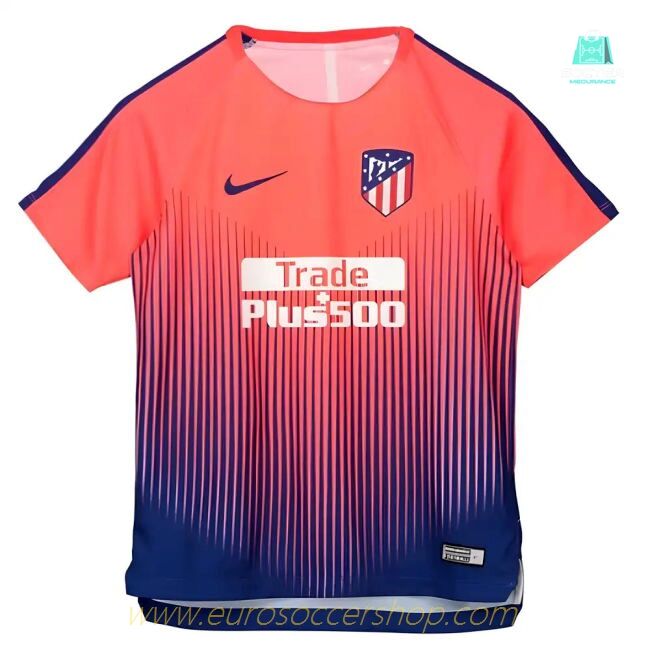 2018-2019 Atletico Madrid Nike Pre-Match Training Shirt (Bright Crimson) - Kids