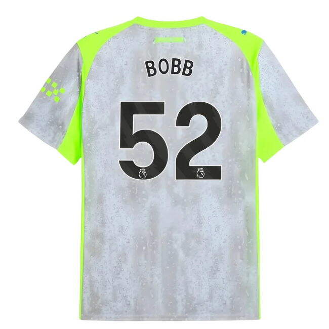 High Performance Licensed Football Man City Third Shirt Bobb #52 N...