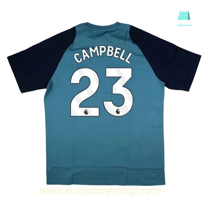 2025-2026 Arsenal Training Tee (Blanch Blue) (Campbell 23)