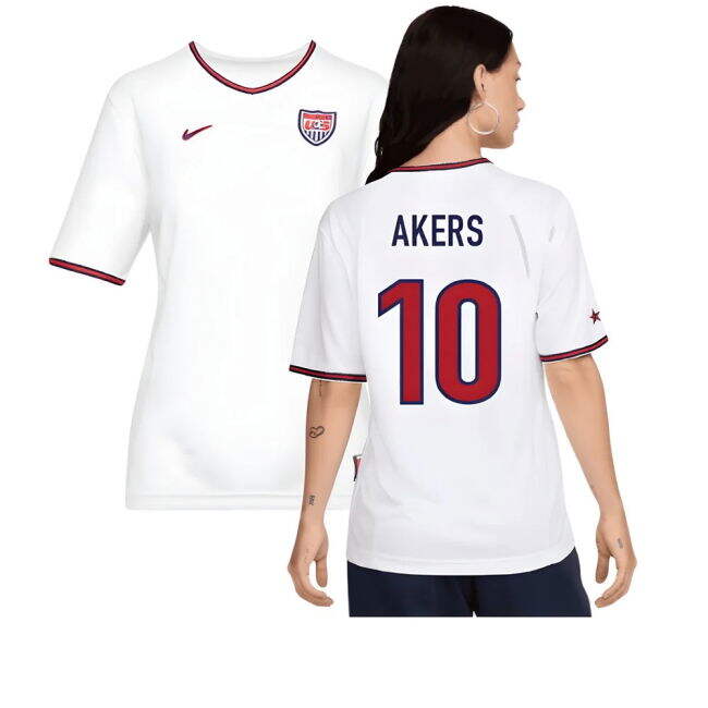 USWNT USA 1999 Reissue Home Shirt (Womens) (Akers 10)