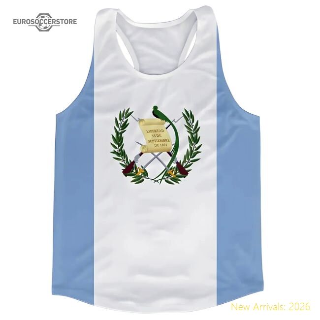 Guatemala Flag Running Vest - Budget-friendly - Match Quality