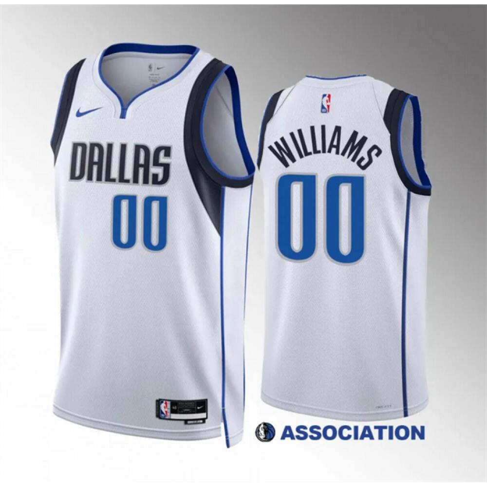 Authentic Dallas Mavericks 00 White Jersey - - Basketball Fan Gear