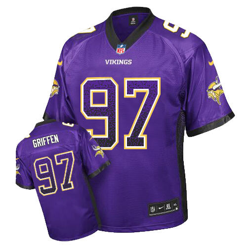 NFL None #None Purple Drift Fashion Elite Jersey collectible