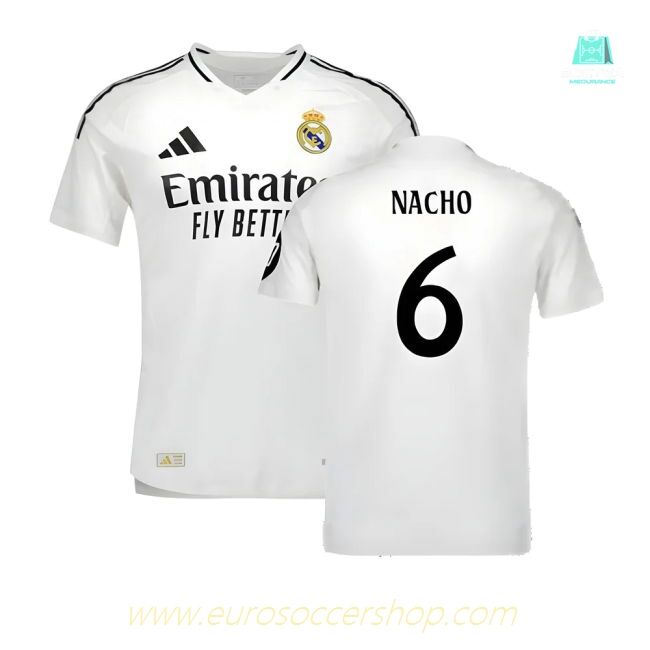 2024-2025 Real Madrid Authentic Home Shirt (Nacho 6)