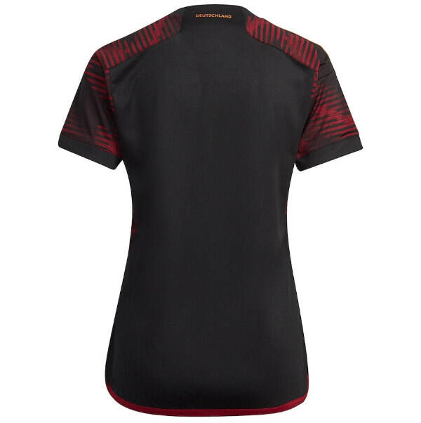 Womens Germany 2022 World Cup Away Black Soccer Jersey Football Shirt