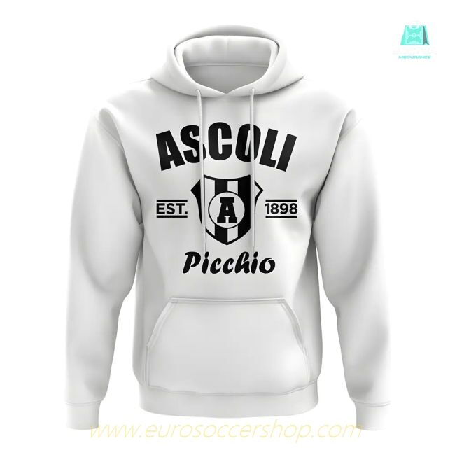 Ascoli Established Football Hoody (White)