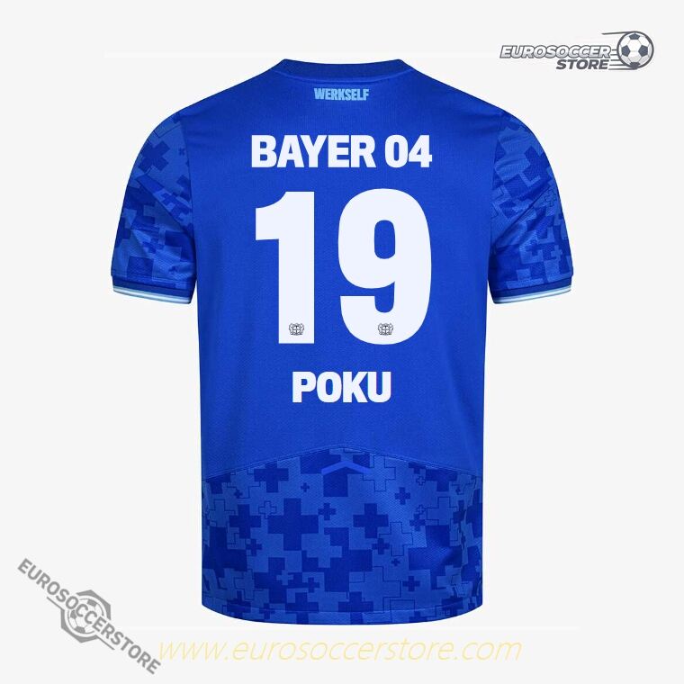 Bayer 04 Leverkusen POKU 19 Third Football Jersey for the 25-26 Season
