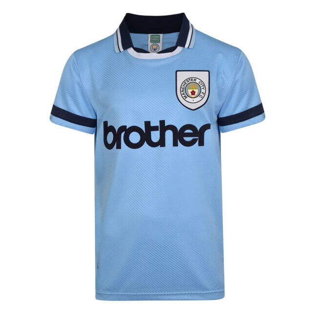 Manchester City Official Home Football Shirt 2020-23 Season Score D...