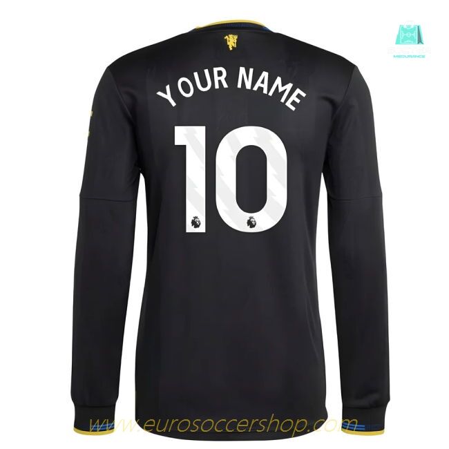 2025-2026 Man Utd Authentic Long Sleeve Third Shirt (Your Name)