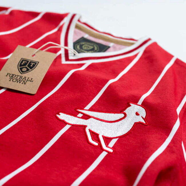 Bristol The Robin Home Retro Football Shirt
