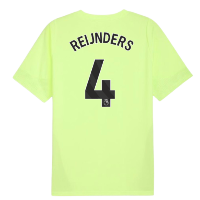 Heritage 2025-2026 Man City Training Vintage Shirt (Reijnders 4)