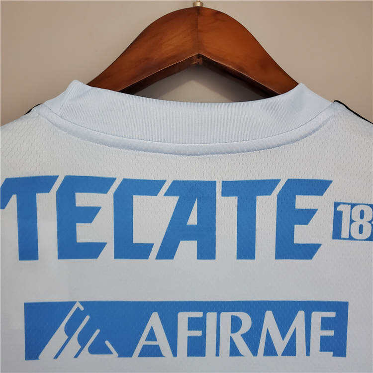 21-22 Tigres UANL Away Blue Soccer Jersey Football Shirt - Official