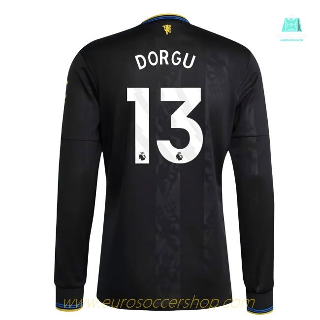 2025-2026 Man Utd Long Sleeve Third Shirt (Dorgu 13)