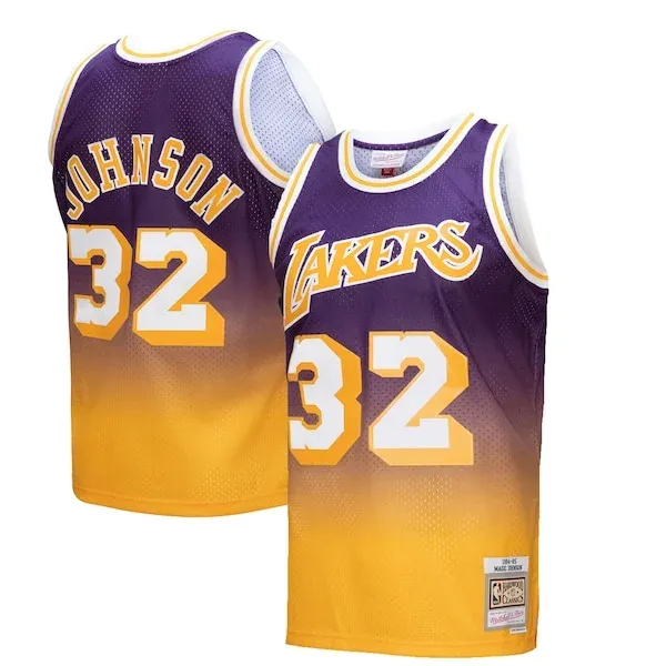 Magic Johnson LAL Swingman Jersey - contemporary superior workout