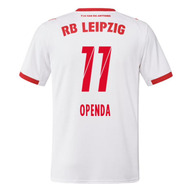 2025-2026 Red Bull Leipzig Authentic Home Jersey (Openda 11)