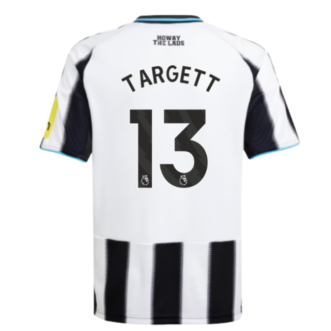 2025-2026 Newcastle Home Shirt (kids) (targett 13) - Authentic Design