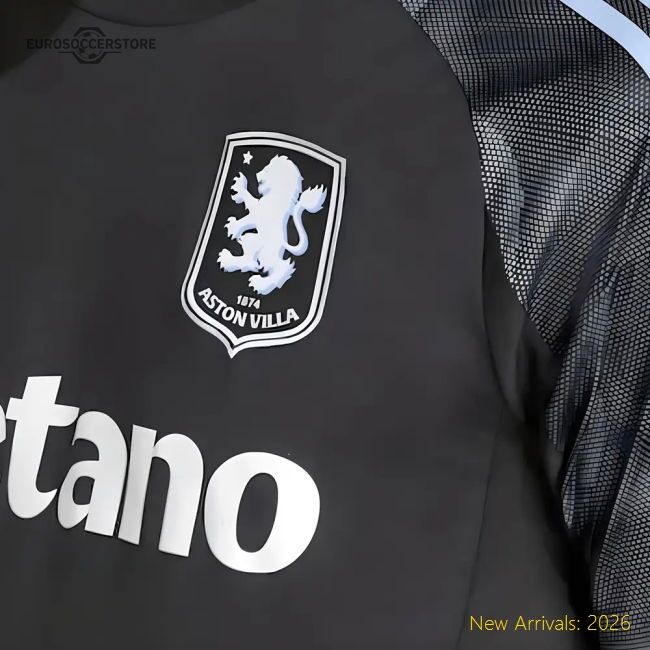 Authentic 2025-2026 Aston Villa Away Shirt - Premium Quality Football